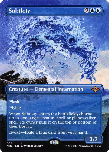 Subtlety (Borderless) (309), Modern Horizons 2 — Magic card price