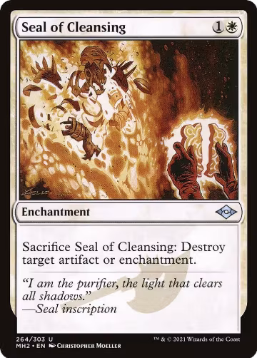 Seal of Cleansing (264), Modern Horizons 2 — Magic card price