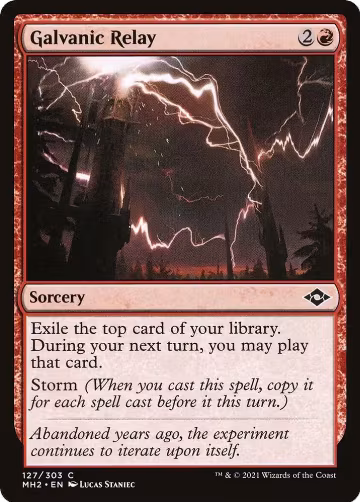 Galvanic Relay (127), Modern Horizons 2 — Magic card price