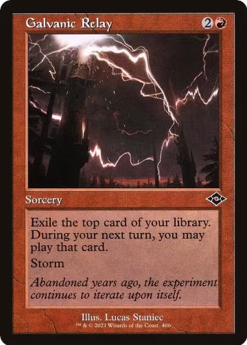 Galvanic Relay (Retro Frame) (406), Modern Horizons 2 — Magic card price