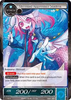 Mermaid Apprentice Student (1-100), The Dawn of Valhalla — Force of Will card price