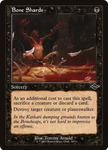 Bone Shards (Retro Frame) (395), Modern Horizons 2 — Magic card price