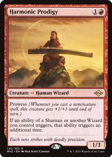 Harmonic Prodigy (132), Modern Horizons 2 — Magic card price