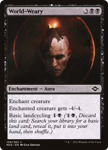 World-Weary (109), Modern Horizons 2 — Magic card price