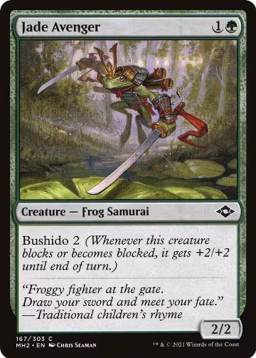 Jade Avenger (167), Modern Horizons 2 — Magic card price