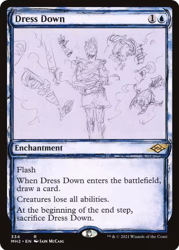 Dress Down (Showcase) (334), Modern Horizons 2 — Magic card price