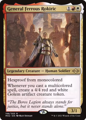 General Ferrous Rokiric (198), Modern Horizons 2 — Magic card price