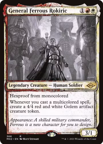 General Ferrous Rokiric (Showcase) (366), Modern Horizons 2 — Magic card price