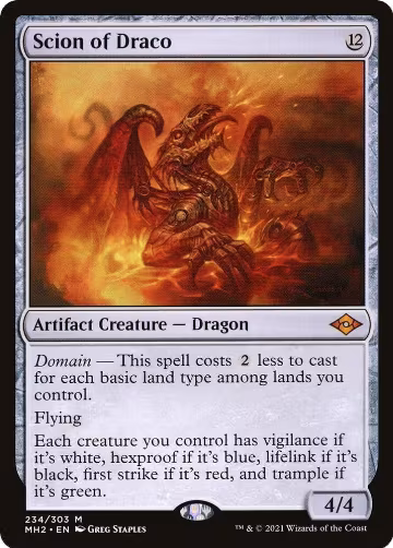 Scion of Draco (234), Modern Horizons 2 — Magic card price