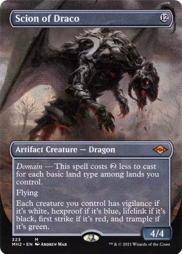 Scion of Draco (Borderless) (323), Modern Horizons 2 — Magic card price