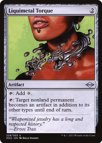 Liquimetal Torque (228), Modern Horizons 2 — Magic card price