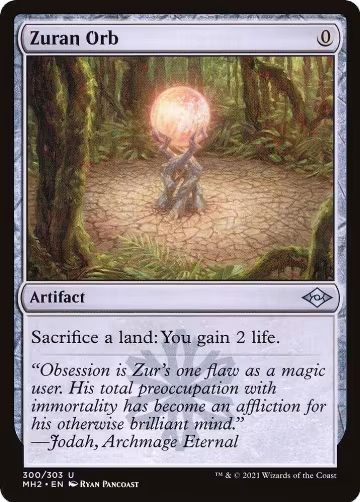 Zuran Orb (300), Modern Horizons 2 — Magic card price