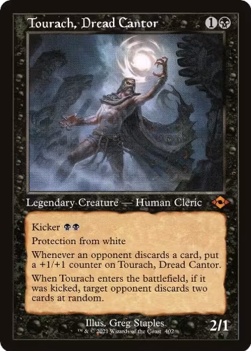 Tourach, Dread Cantor (Retro Frame) (402), Modern Horizons 2 — Magic card price