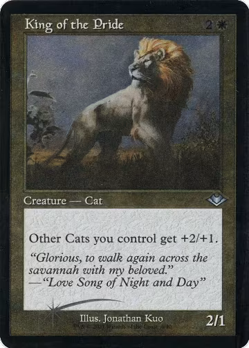 King of the Pride (Retro Frame) (Foil Etched) (4), Modern Horizons — Magic card price