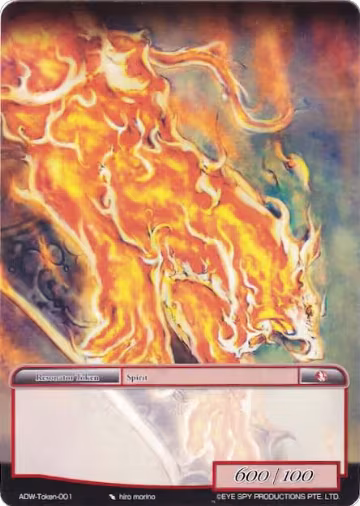 Spirit Token (Token-001), Assault into the Demonic World — Force of Will card price