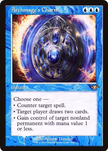 Archmage's Charm (Retro Frame) (7), Modern Horizons — Magic card price