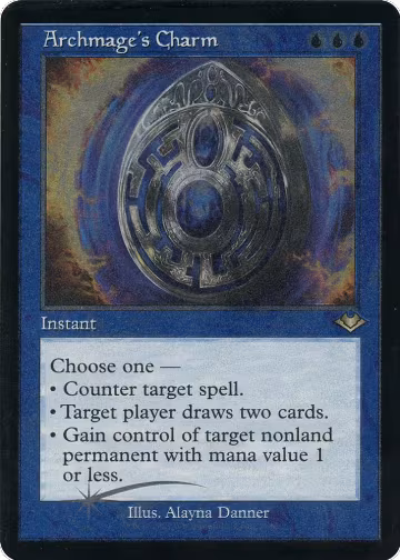 Archmage's Charm (Retro Frame) (Foil Etched) (7), Modern Horizons — Magic card price