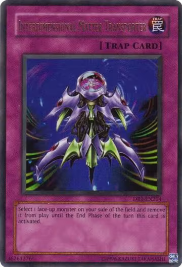 Interdimensional Matter Transporter (DR1-EN214), Dark Revelation Volume 1 — Yu-Gi-Oh! card price