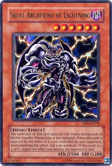 Skull Archfiend of Lightning (DR1-EN235), Dark Revelation Volume 1 — Yu-Gi-Oh! card price