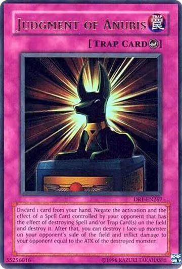 Judgment of Anubis (DR1-EN267), Dark Revelation Volume 1 — Yu-Gi-Oh! card price