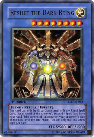 Reshef the Dark Being (TLM-EN033), The Lost Millennium — Yu-Gi-Oh! card price