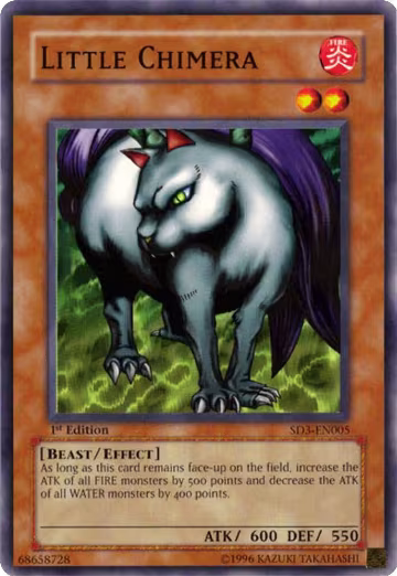 Little Chimera (SD3-EN005), Structure Deck: Blaze of Destruction — Yu-Gi-Oh! card price