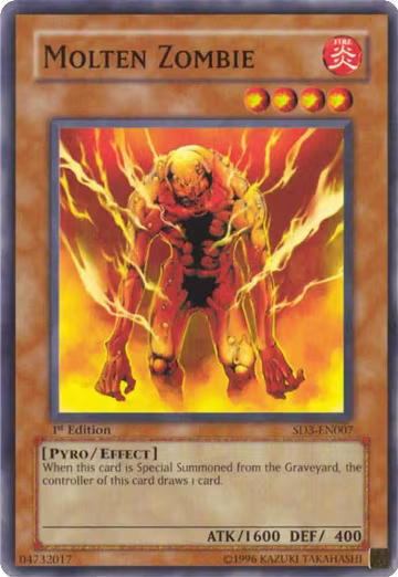 Molten Zombie (SD3-EN007), Structure Deck: Blaze of Destruction — Yu-Gi-Oh! card price
