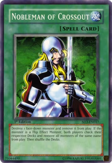 Nobleman of Crossout (SD3-EN017) — card price