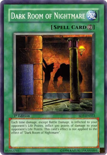 Dark Room of Nightmare (SD3-EN022), Structure Deck: Blaze of Destruction — Yu-Gi-Oh! card price