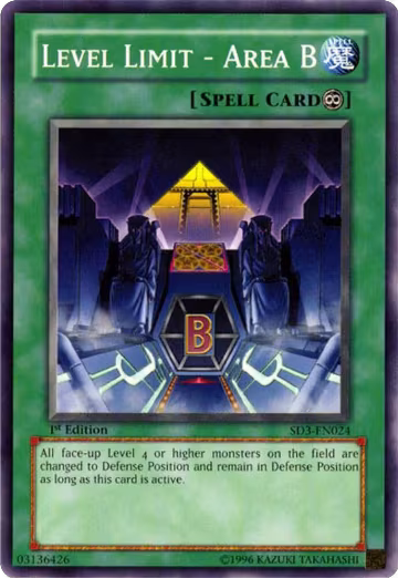 Level Limit - Area B (SD3-EN024) — card price