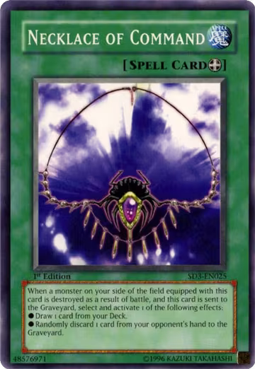Necklace of Command (SD3-EN025), Structure Deck: Blaze of Destruction — Yu-Gi-Oh! card price