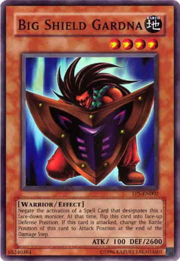 Big Shield Gardna (TP5-EN002) — card price