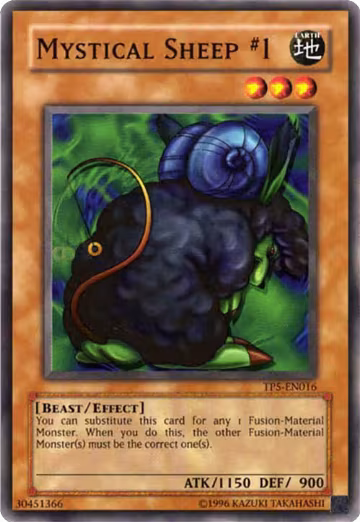 Mystical Sheep #1 (TP5-EN016), Tournament Pack 5 — Yu-Gi-Oh! card price