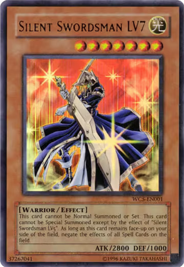 Silent Swordsman LV7 (WC5-EN001) — card price