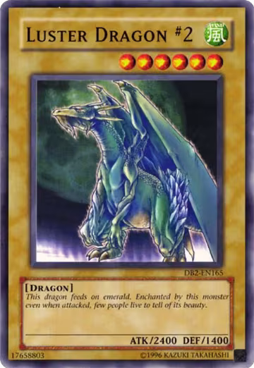 Luster Dragon #2 (DB2-EN165), Dark Beginning 2 — Yu-Gi-Oh! card price