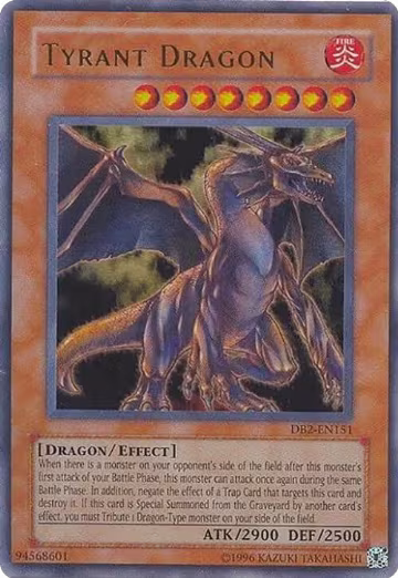 Tyrant Dragon (DB2-EN151), Dark Beginning 2 — Yu-Gi-Oh! card price
