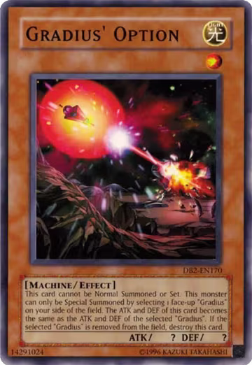 Gradius' Option (DB2-EN170), Dark Beginning 2 — Yu-Gi-Oh! card price