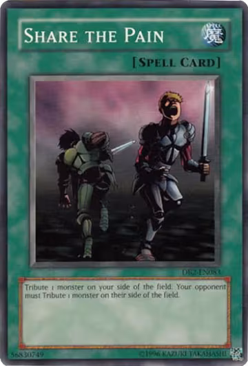 Share the Pain (DB2-EN083), Dark Beginning 2 — Yu-Gi-Oh! card price