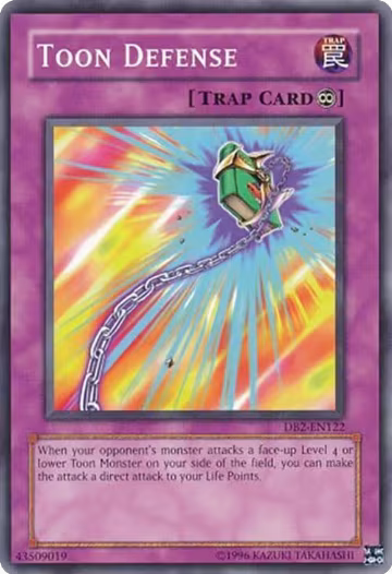 Toon Defense (DB2-EN122), Dark Beginning 2 — Yu-Gi-Oh! card price