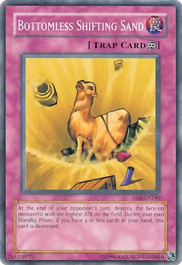 Bottomless Shifting Sand (DB2-EN240), Dark Beginning 2 — Yu-Gi-Oh! card price