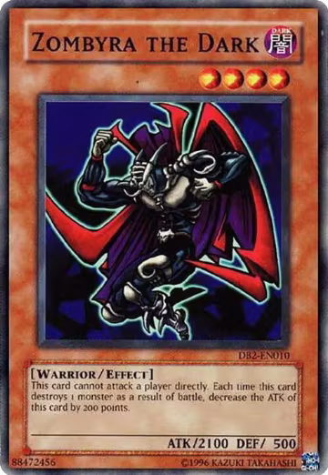 Zombyra the Dark (DB2-EN010), Dark Beginning 2 — Yu-Gi-Oh! card price