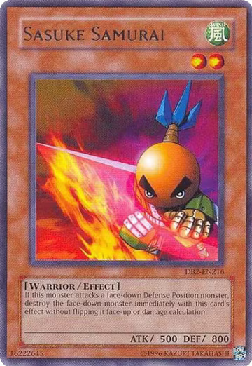 Sasuke Samurai (DB2-EN216), Dark Beginning 2 — Yu-Gi-Oh! card price