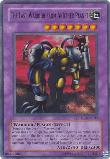 The Last Warrior from Another Planet (DB2-EN012), Dark Beginning 2 — Yu-Gi-Oh! card price