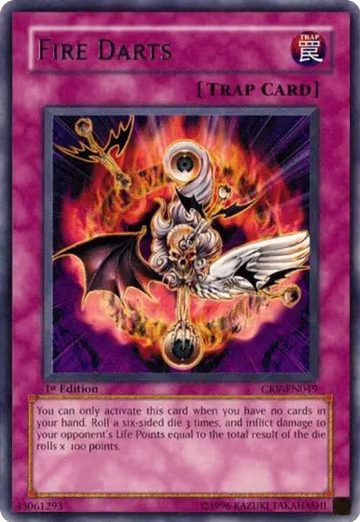 Fire Darts (CRV-EN049), Cybernetic Revolution — Yu-Gi-Oh! card price