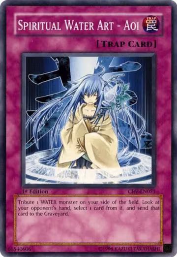 Spiritual Water Art - Aoi (CRV-EN051), Cybernetic Revolution — Yu-Gi-Oh! card price