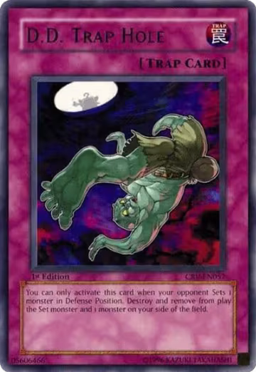 D.D. Trap Hole (CRV-EN057), Cybernetic Revolution — Yu-Gi-Oh! card price