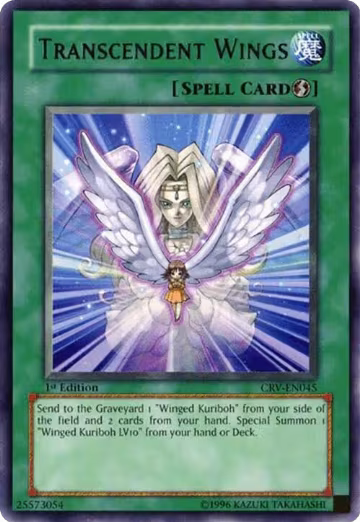 Transcendent Wings (CRV-EN045), Cybernetic Revolution — Yu-Gi-Oh! card price