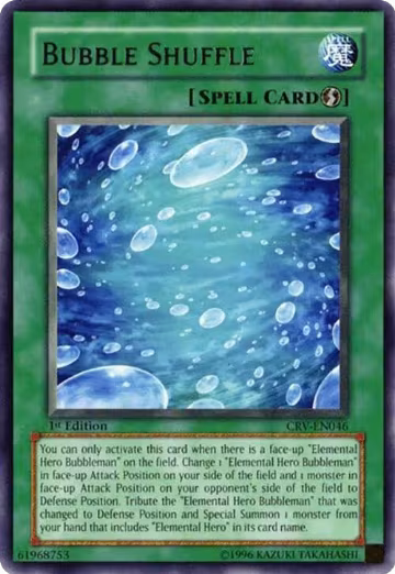 Bubble Shuffle (CRV-EN046), Cybernetic Revolution — Yu-Gi-Oh! card price