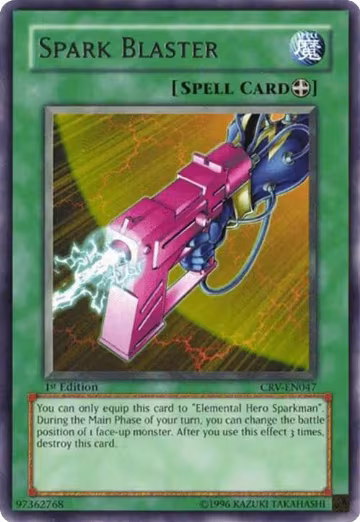 Spark Blaster (CRV-EN047), Cybernetic Revolution — Yu-Gi-Oh! card price