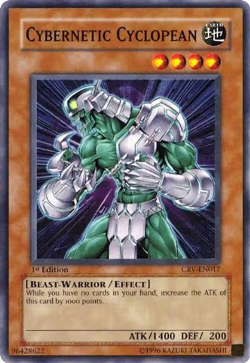Cybernetic Cyclopean (CRV-EN017), Cybernetic Revolution — Yu-Gi-Oh! card price